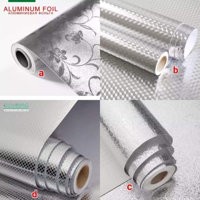 Silver Aluminium Foil /Kitchen table top liner