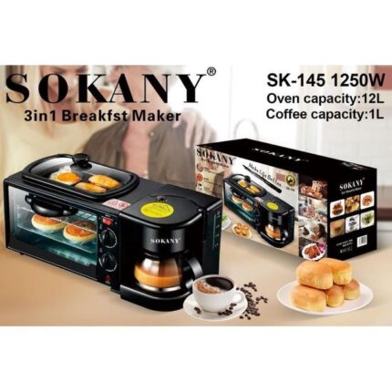 3in1 Sokany Breakfast Maker